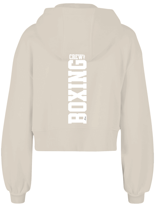 Ladies Short Oversized Zip Jacke Boxen | Boxing Crew Bild 6 Knockout Collection Boxsport