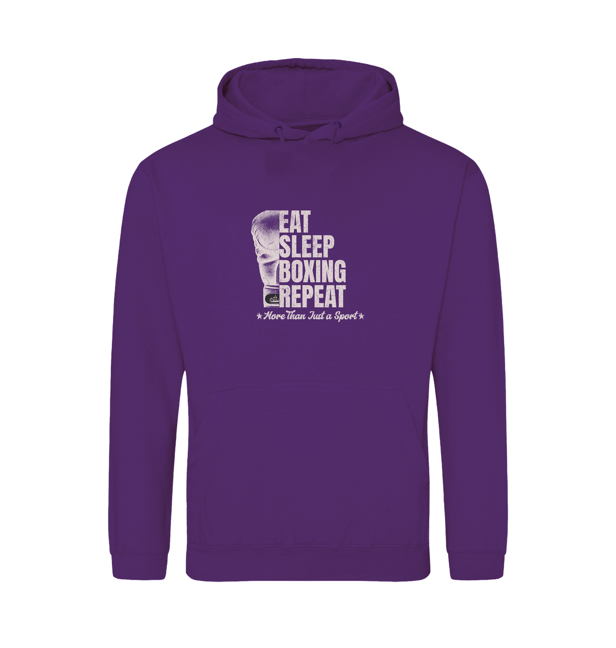 Ultra Violet Printed Hoody Front