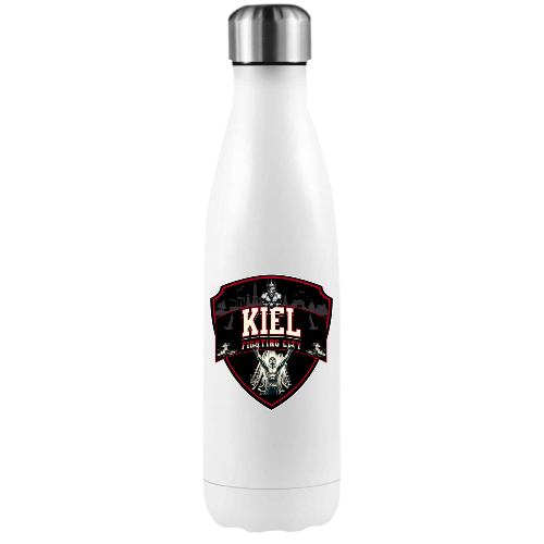 Trinkflasche aus Edelstahl mit Thermofunktion Boxen | Kiel fighting City