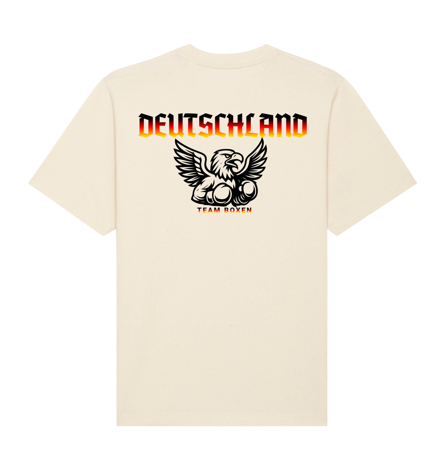 Natural Raw Printed T-shirt Back