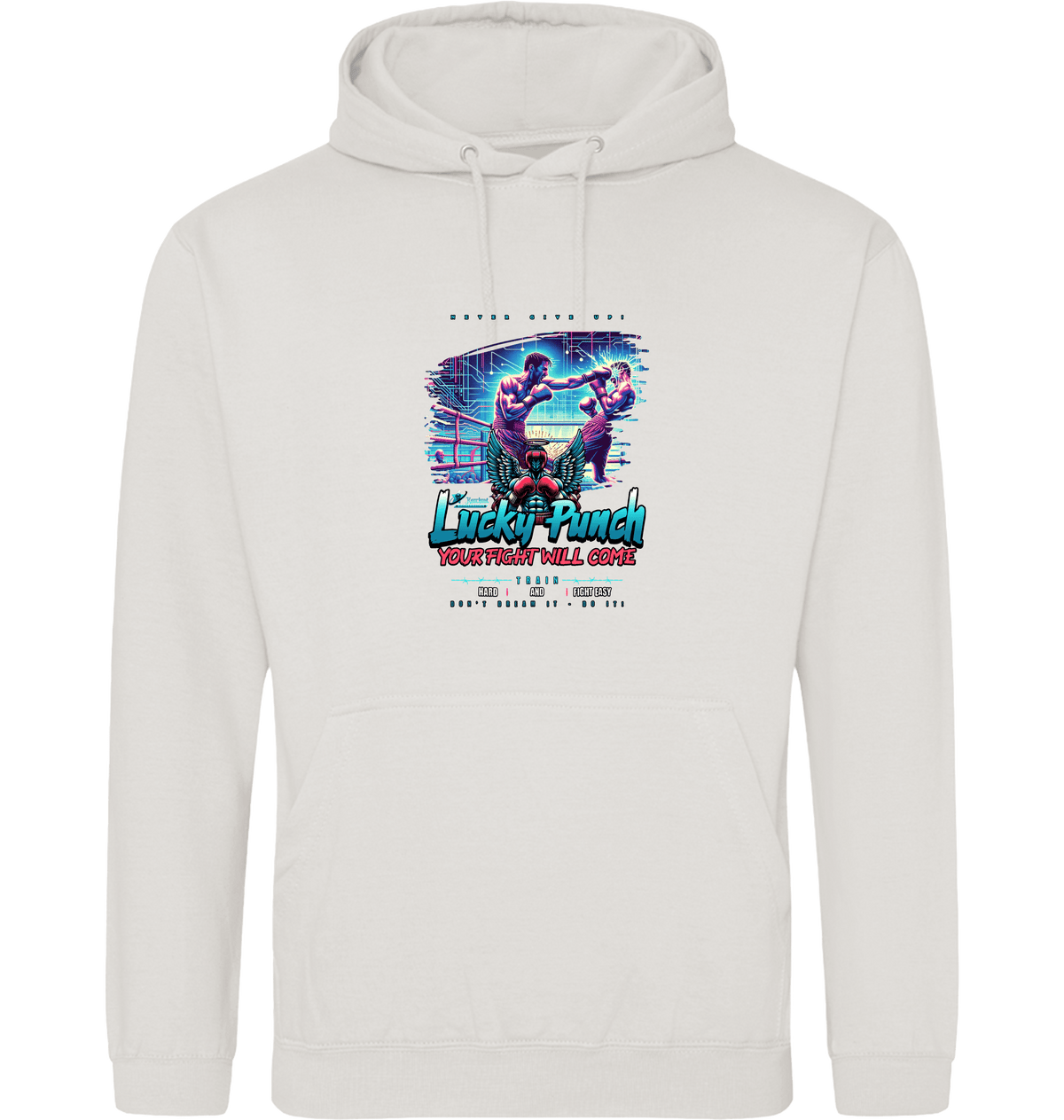 Vanilla Milkshake Printed Hoody Front