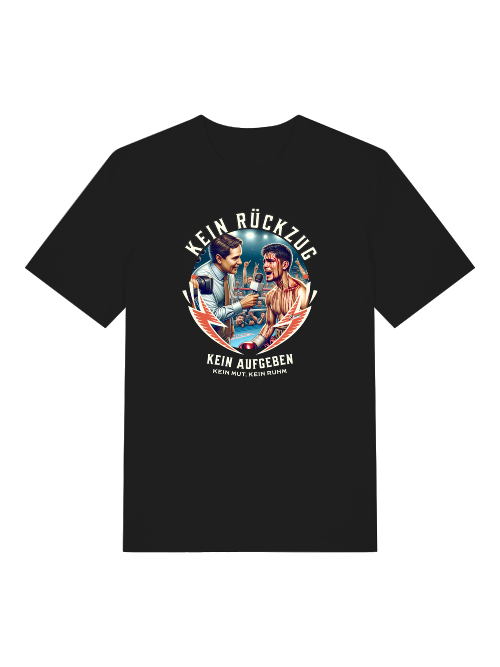 Retro Box Shirt Kein Rückzug Knockout Collection
