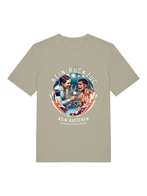 T-Shirt Classic Boxen | Kein Rückzug