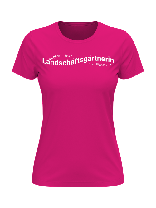 T-Shirt Landschaftsgärtnerin Tradition trifft Können Bild 10 Knockout Collection Boxsport