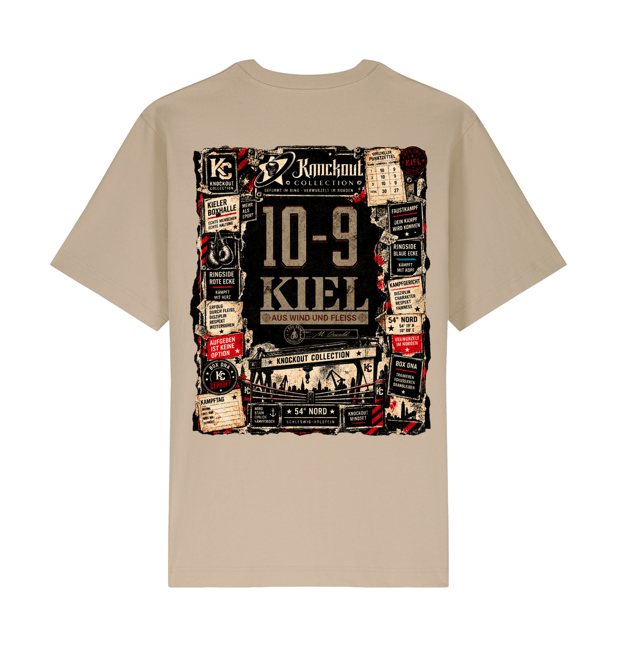 Desert Dust Printed T-shirt Back