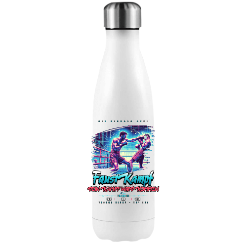Trinkflasche aus Edelstahl mit Thermofunktion Boxen | Faustkampf Bild 1 Knockout Collection Boxsport