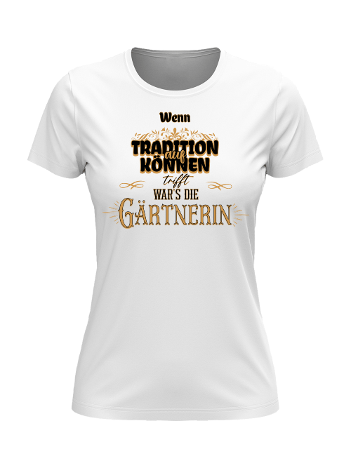 T-Shirt Landschaftsgärtnerin | Oswald Gärten