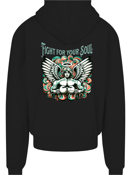 Ultra Heavy Zip Hoody Boxen | Fight for your Soul Bild 4 Knockout Collection Boxsport