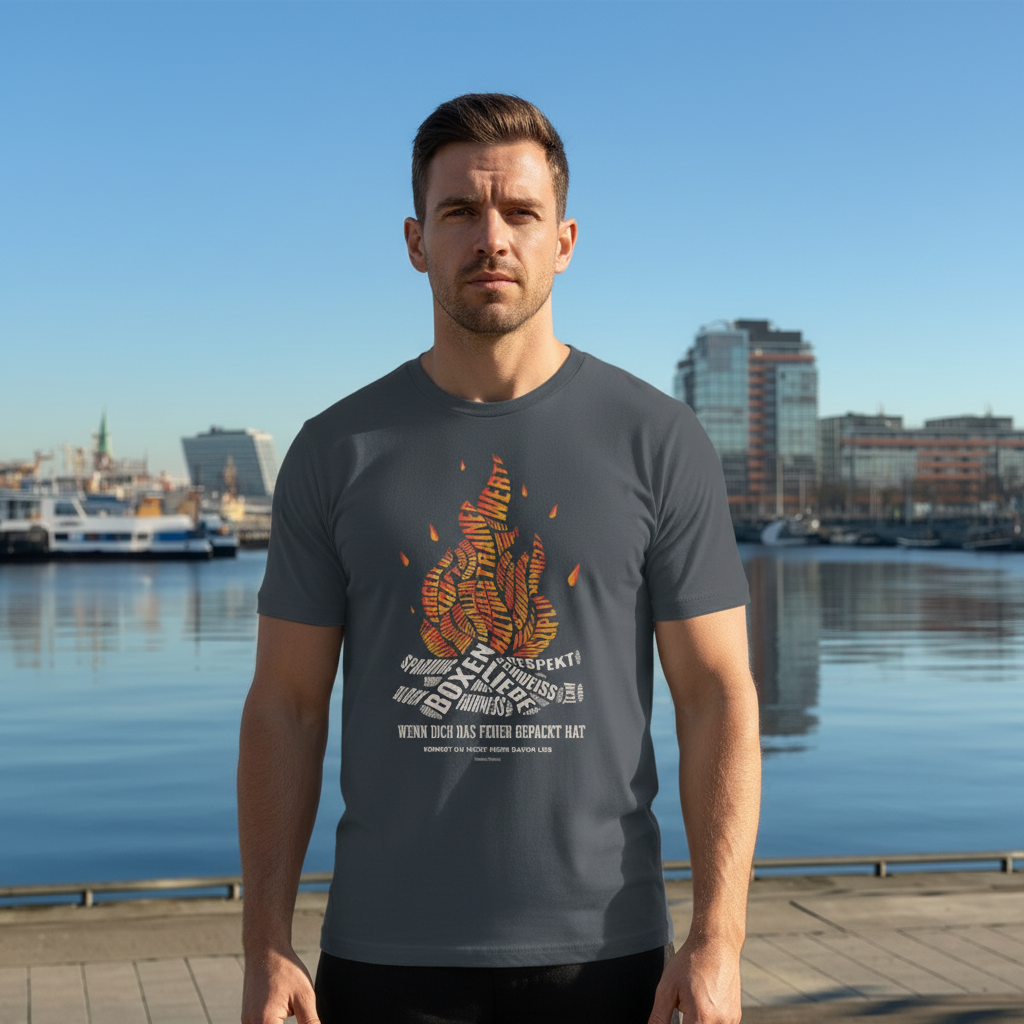 T-Shirt Classic Boxen | Das Feuer in mir