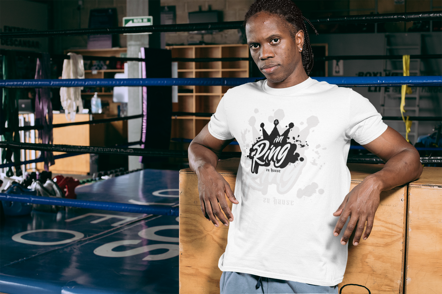 T-Shirt Classic Boxen | im Ring zu Hause