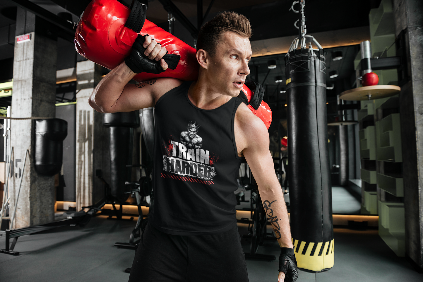 Knockout Collection Tank Top train harder