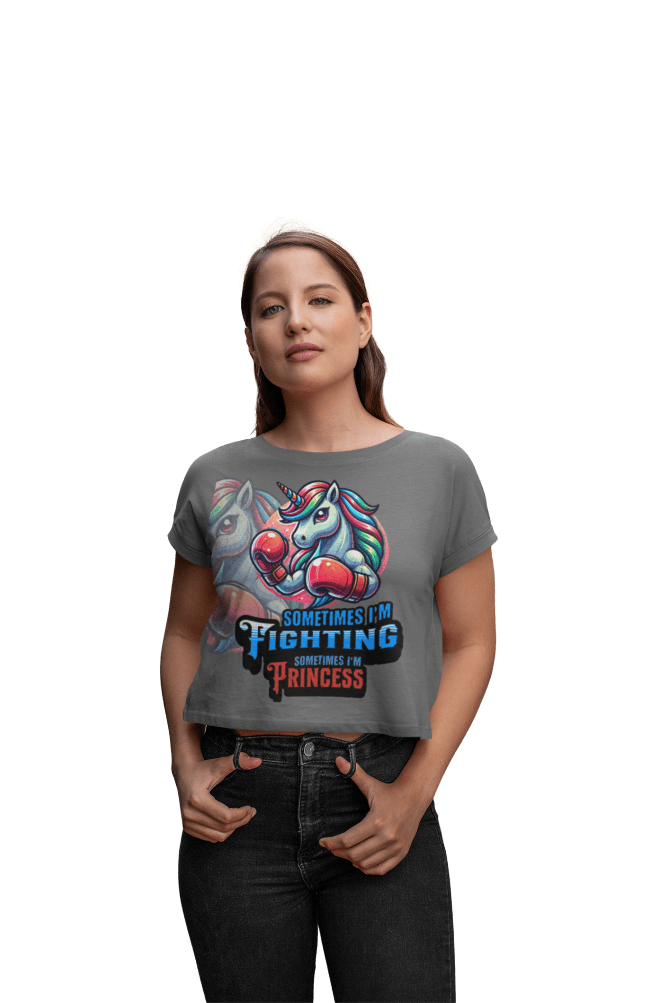 Women´s Tri - Blend Cropped T | Sometimes Princess Bild 6 Knockout Collection Boxsport