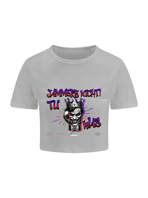Women´s Tri - Blend Cropped T | Jammere nicht Bild 3 Knockout Collection Boxsport