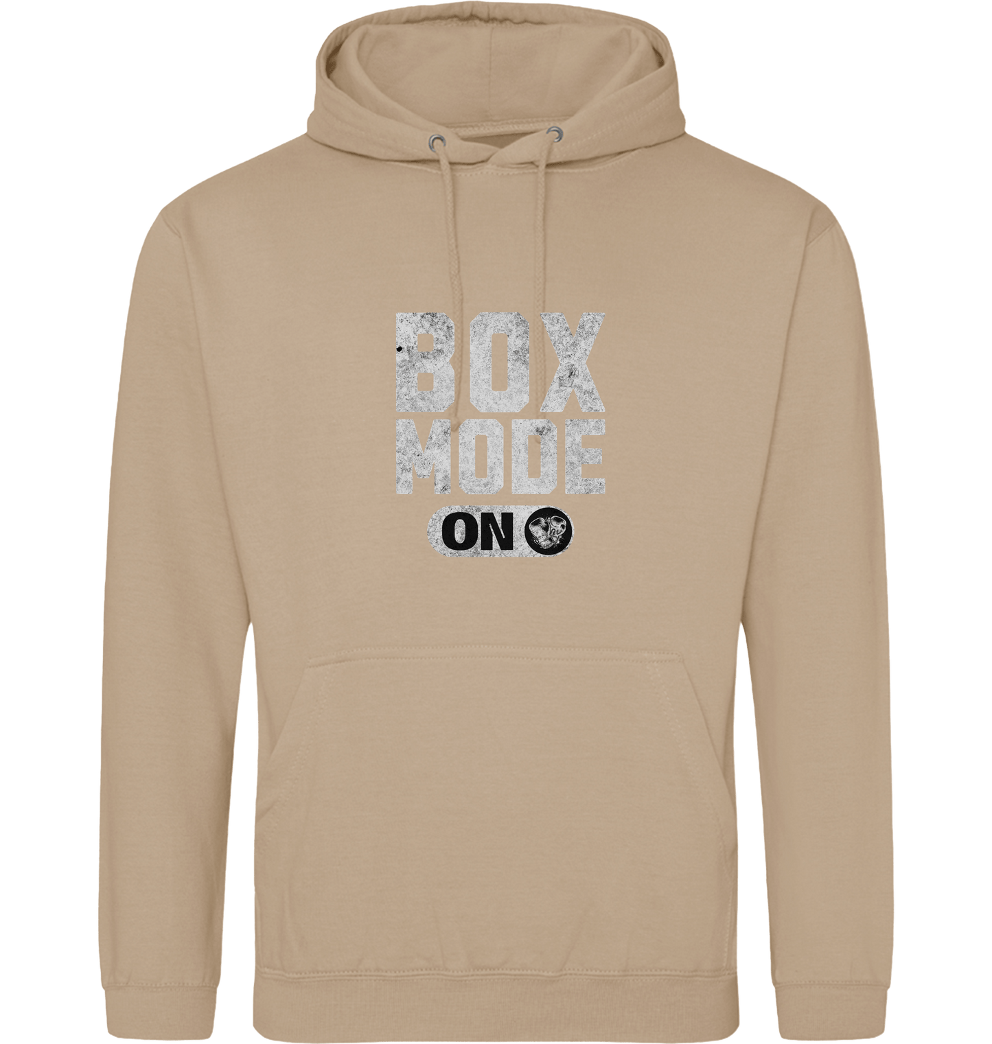 Nude Printed Hoody Front