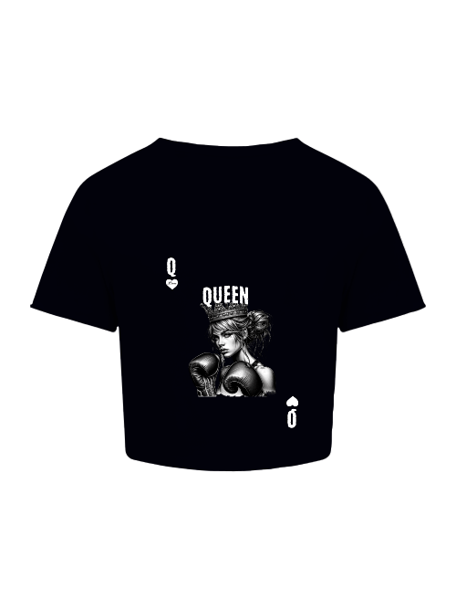 Women´s Tri - Blend Cropped T | Boxing Queen Bild 1 Knockout Collection Boxsport