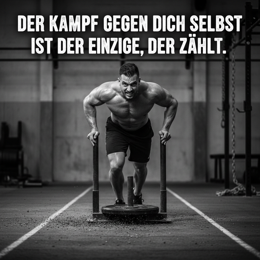 Der Kampf gegen dich selbst ist der einzige der zählt Mindset Boxer Knockout Collection