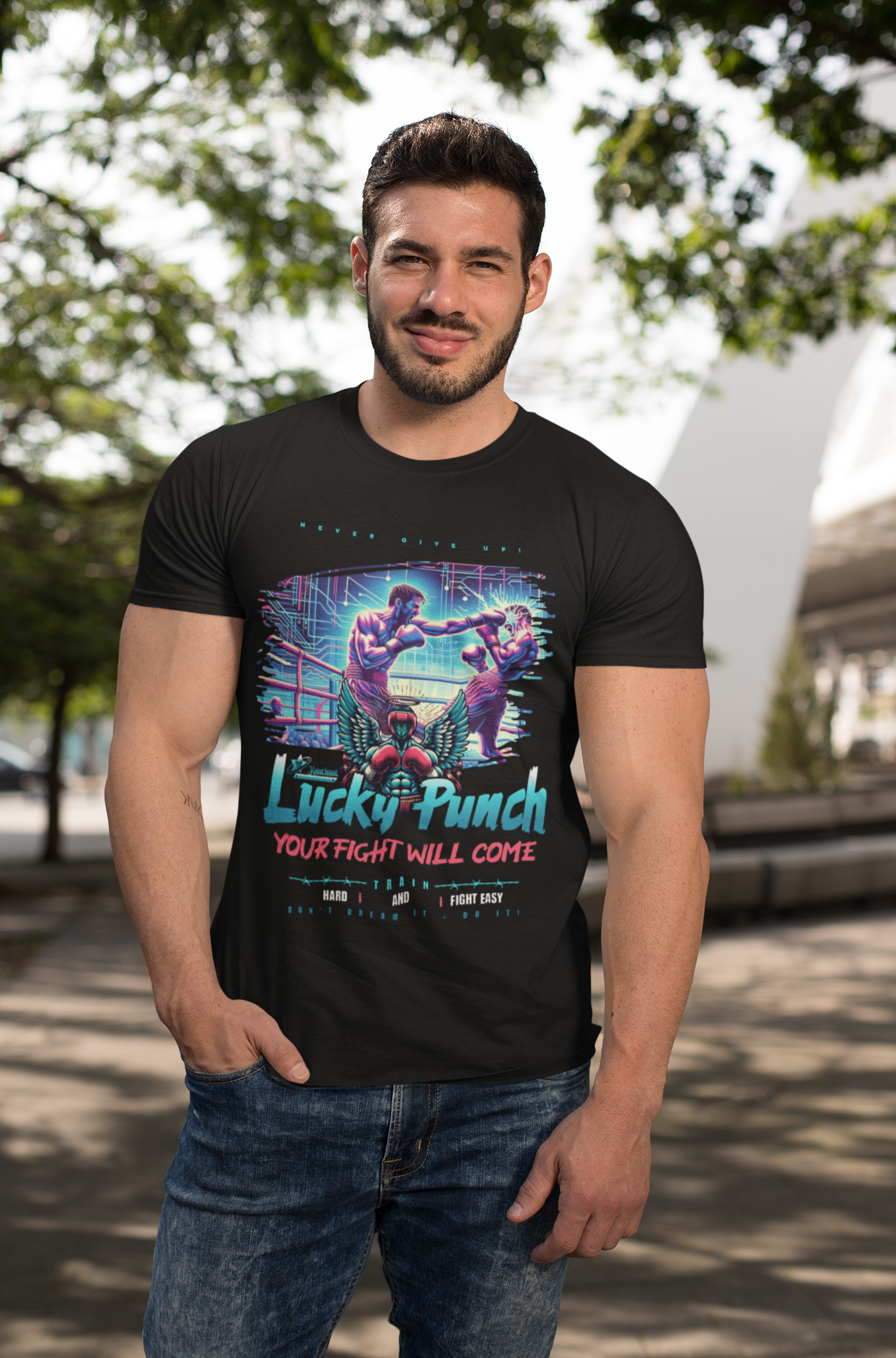 Box-Shirts und Box-Hoodies | Gym- und Streetwear für Boxsport Fans | Box-T-Shirt | T-Shirt Boxen | T-Shirt Boxsport 