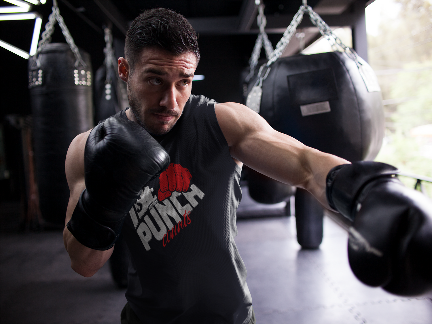 Knockout Collection Tank Tops Boxing 