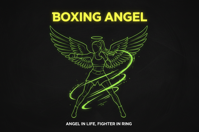 Boxing Angel Collection Header - Angel Fighter Boxing Streetwear - Engel im Alltag Kämpferin im Ring - Knockout Collection