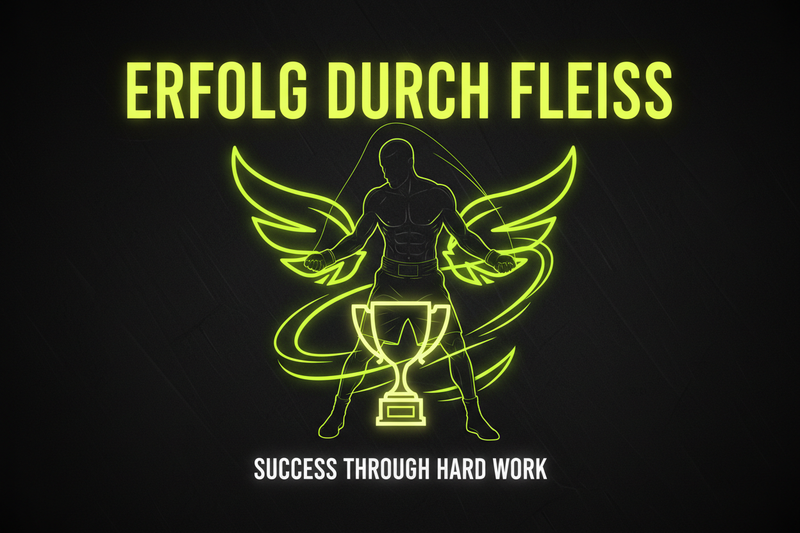 Erfolg durch Fleiss Collection Header - Success Boxing Streetwear - Erfolg durch harte Arbeit - Knockout Collection
