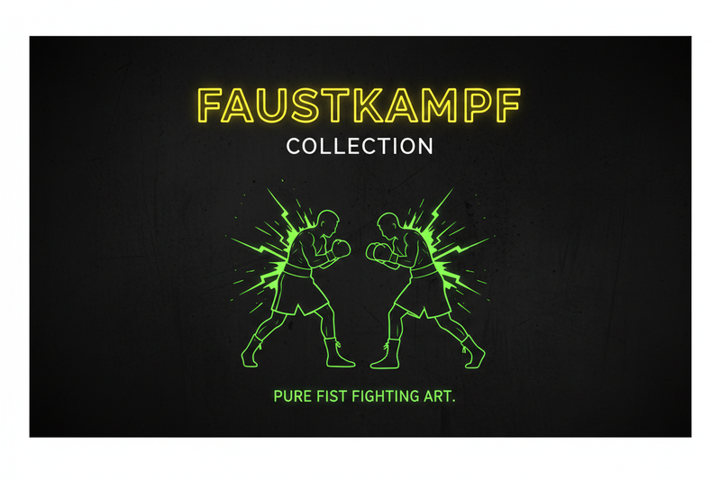 Faustkampf Collection Header - Fist Fighting Boxing Streetwear - Pure Faustkampf Kunst - Knockout Collection