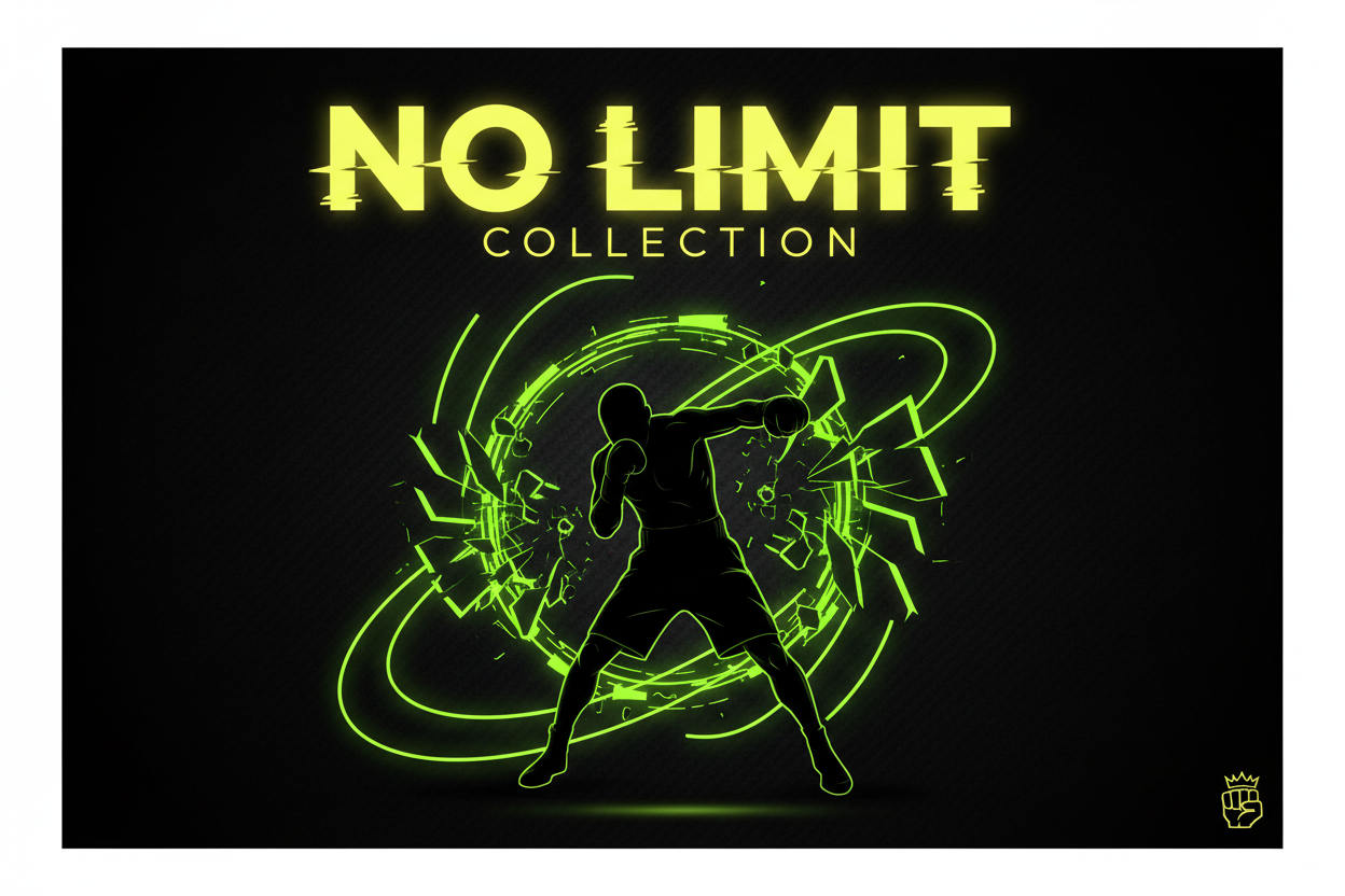 No Limit Collection Header - Grenzenlos Boxing Streetwear - Keine Grenzen für Kämpfer - Knockout Collection