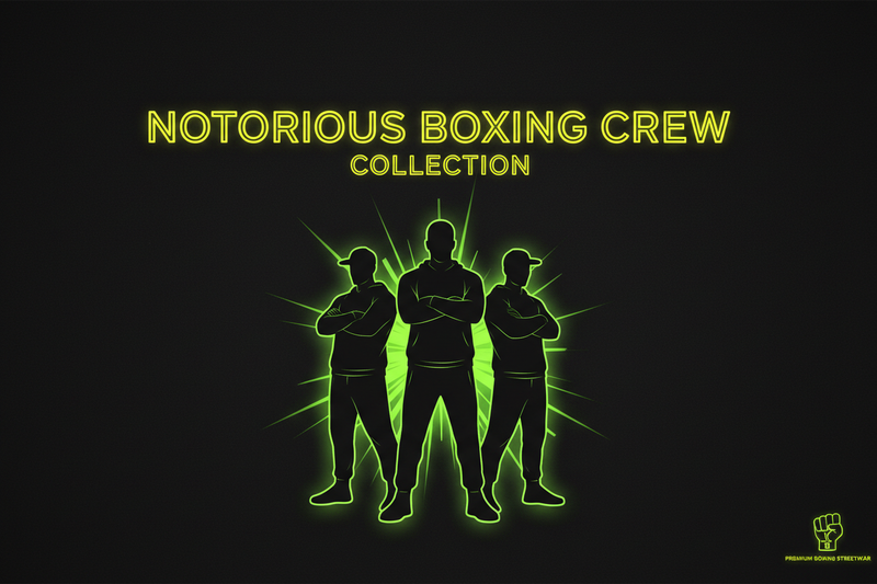 Notorious Boxing Crew Collection Header - Notorious Crew Streetwear - Crew mit Attitude - Knockout Collection