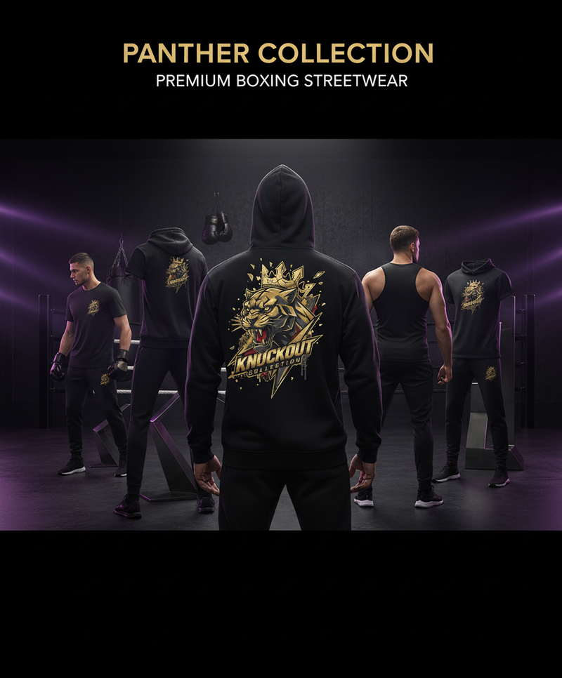 Panther Collection - Premium Boxing Streetwear mit Panther Design - Knockout Collection