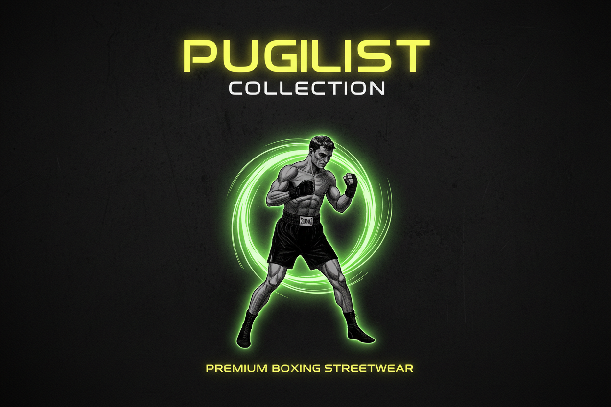 Pugilist Collection Header - Klassische Faustkampf Kunst - Heritage Boxing Streetwear - Knockout Collection