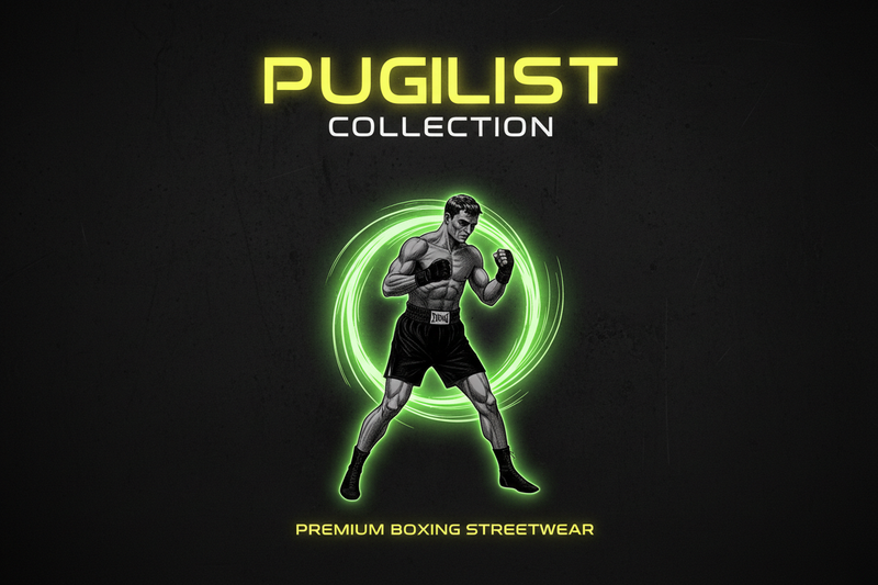 Pugilist Collection Header - Klassische Faustkampf Kunst - Heritage Boxing Streetwear - Knockout Collection