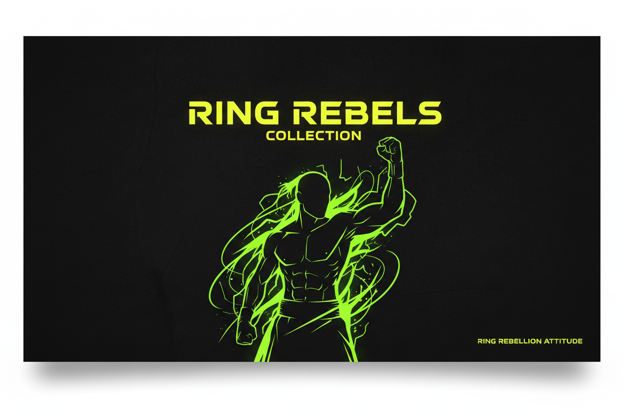 Ring Rebels Collection Header - Rebellische Boxing Streetwear - Ring Rebellion Attitude - Knockout Collection