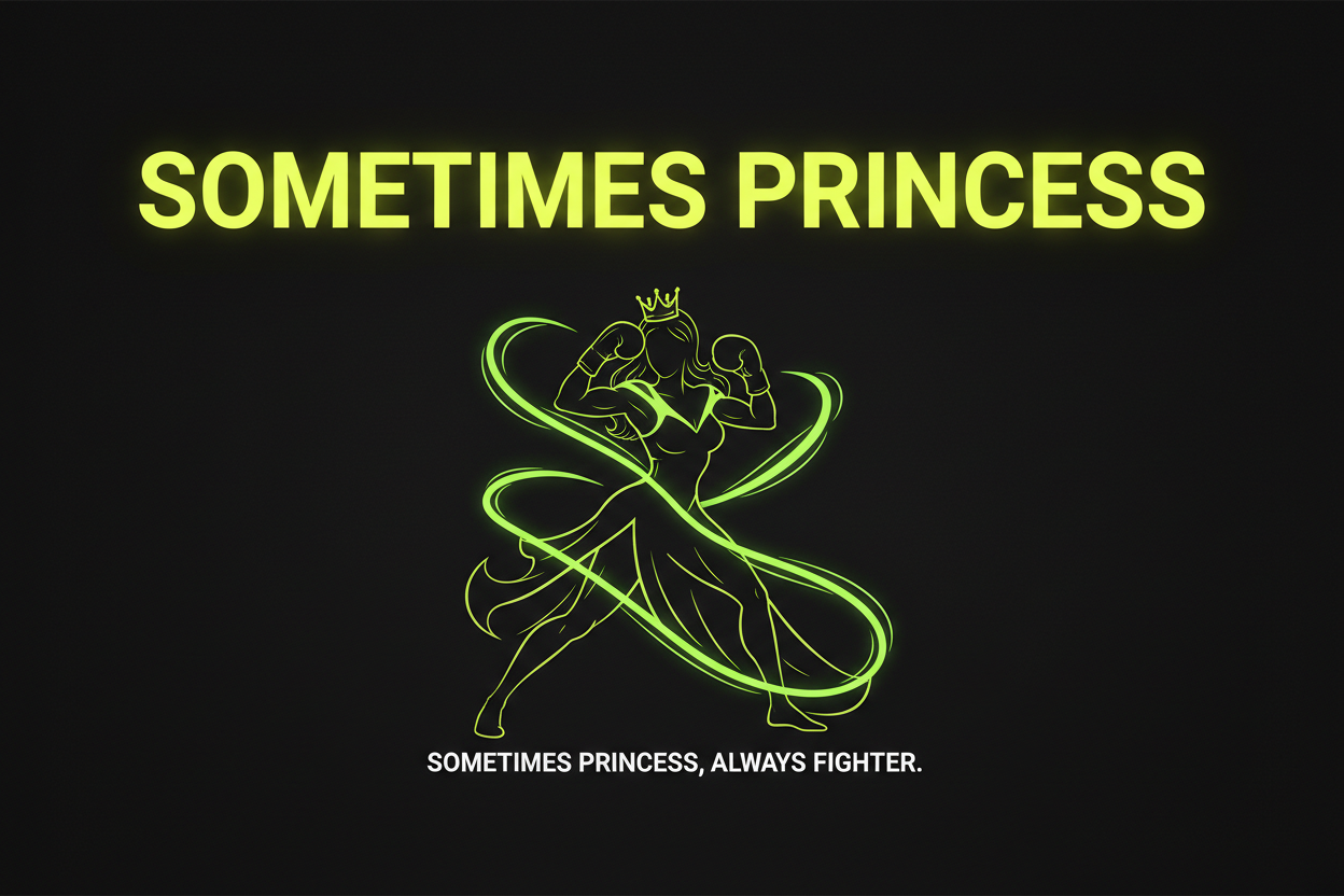 Sometimes Princess Collection Header - Feminine Boxing Streetwear - Manchmal Prinzessin immer Kämpferin - Knockout Collection