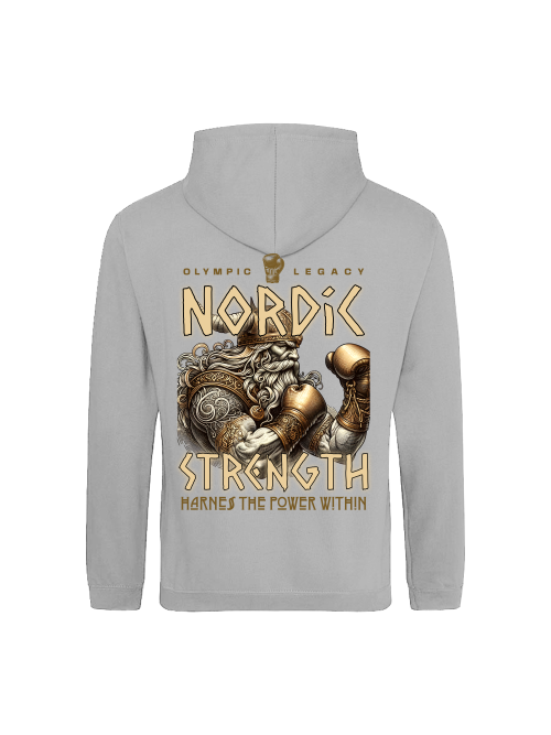 College Hoodie Boxen |Knockout Collection | Nordic Strength