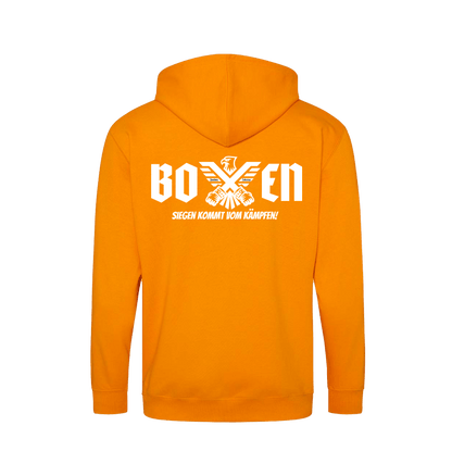 Orange Crush Zip hoody Back