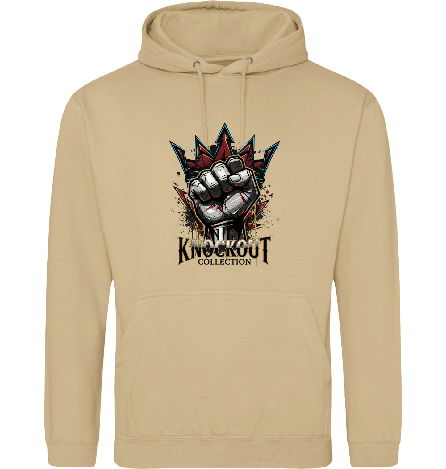 Desert Sand Printed Hoody Front