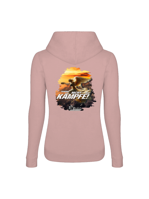 Girlie College Hoodie Boxen | Träume nicht nur, kämpfe!