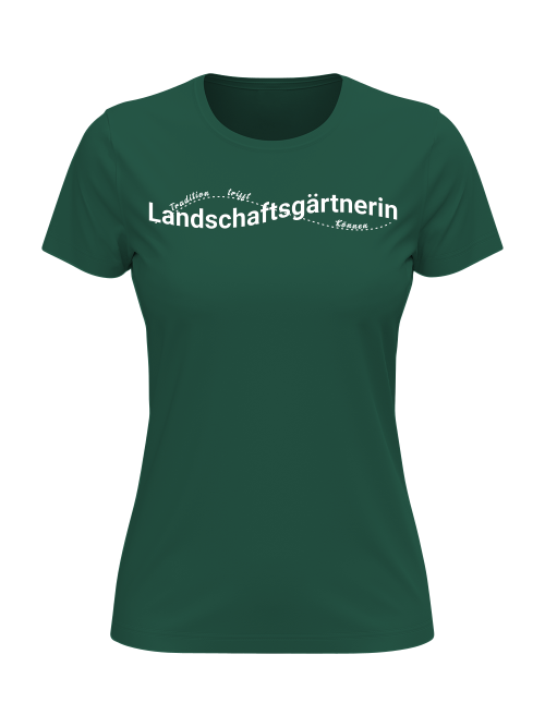 Oswald Gärten | T-Shirt Landschaftsgärtnerin 