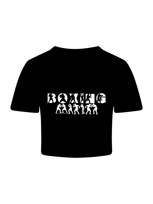 Women´s Tri-Blend Cropped T | Boxing II