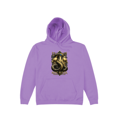 Digital Lavender Printed Hoody Front