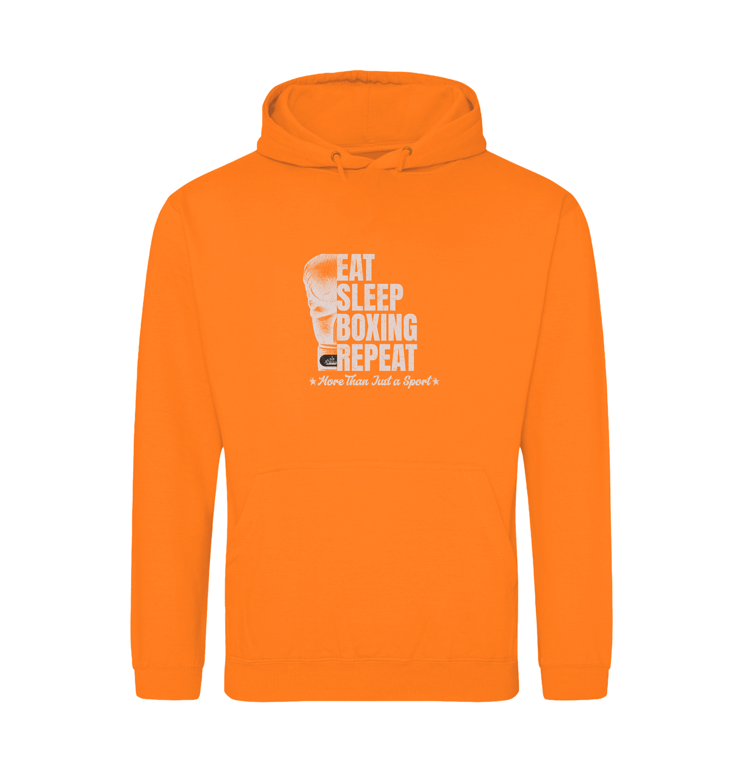 Orange Crush Printed Hoody Front