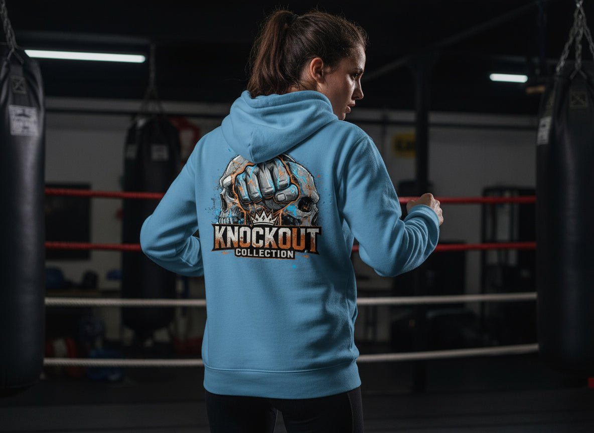 Girlie College Hoodie Boxen | Skull Bild 2 Knockout Collection Boxsport