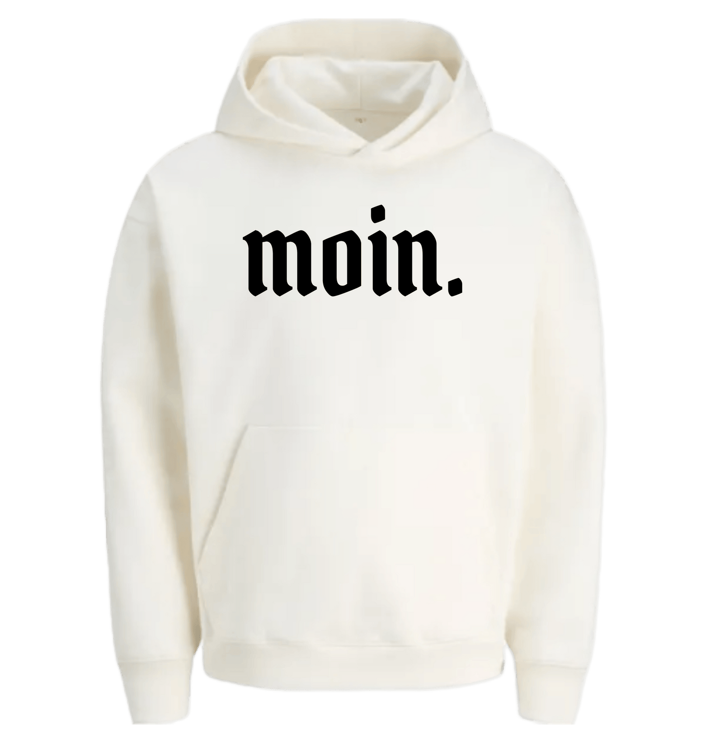 Egret Printed Hoody Front