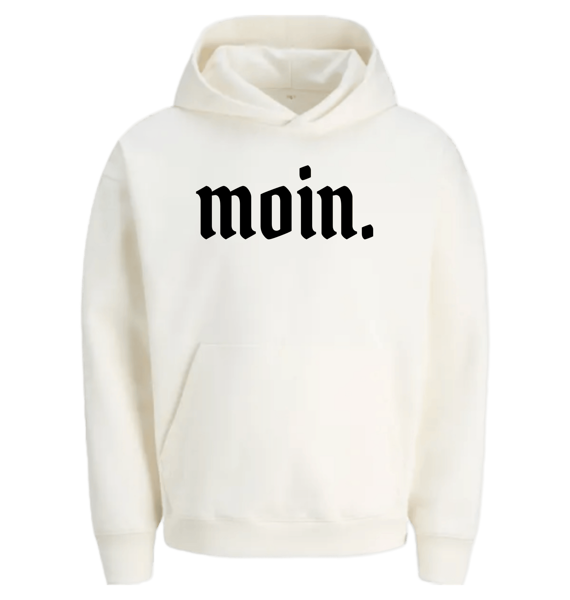 Egret Printed Hoody Front