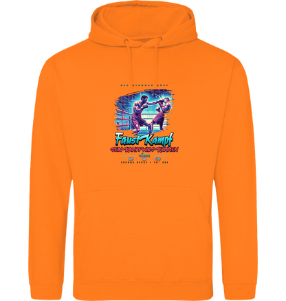 Orange Crush Printed Hoody Front