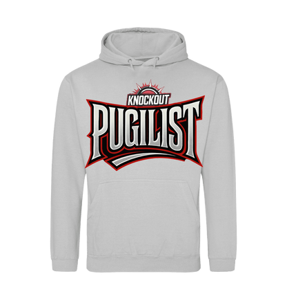 Moondust Grey Printed Hoody Front