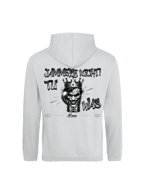 Kapuzenpullover Jammere nicht 