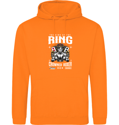 Orange Crush Printed Hoody Front
