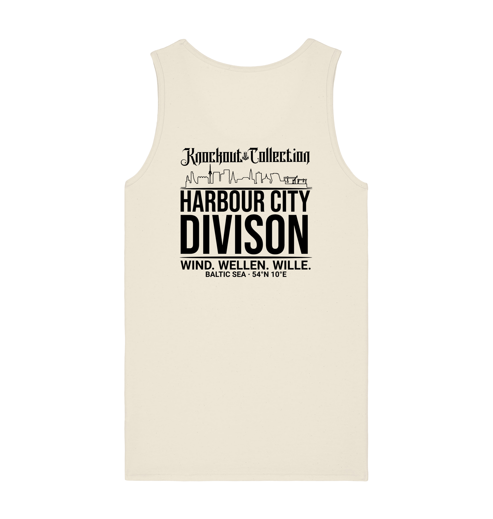 Tank Top Harbour City Division Gischt Rückansicht Freisteller Knockout Collection