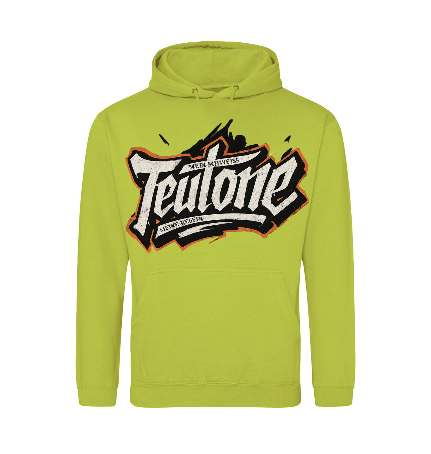 Citrus Printed Hoody Front