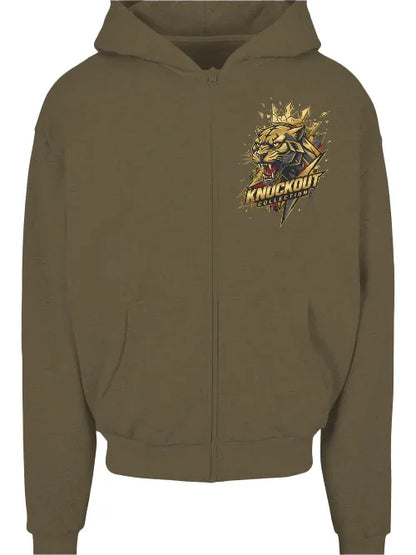 Ultra Heavy Zip Hoody Boxen | Panther - Knockout Collection